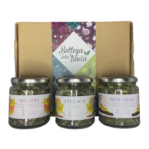 Box degustazione "Tisane di foglie d'olivo"